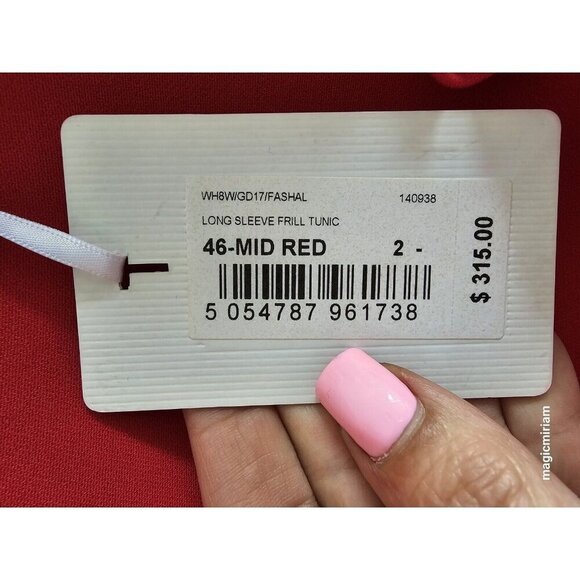 Ted Baker London Vibrant Red Ruffle Dress - Picture 10 of 15